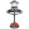 Best Choice Products Solar Outdoor Bird Bath Pedestal Fountain Garden Decoration w/ Fillable Planter Base